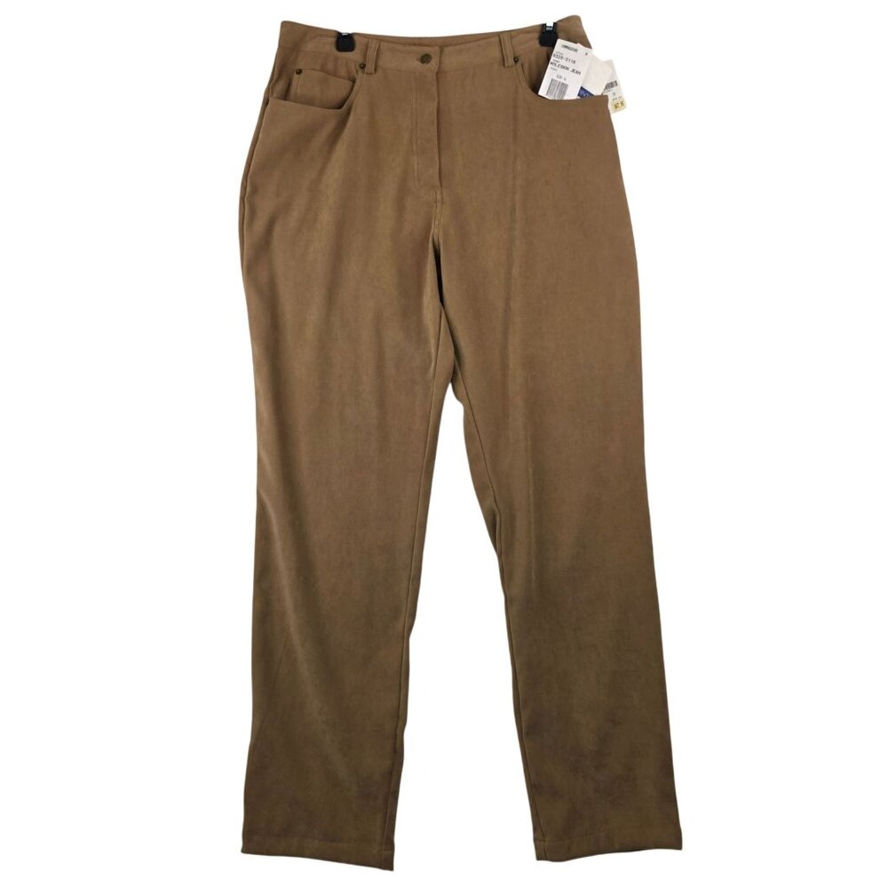 Vintage Bellepointe Moleskin Jean 14 Khaki Deadstock Straight Heritage Workwear